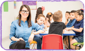 teacher proud of her students